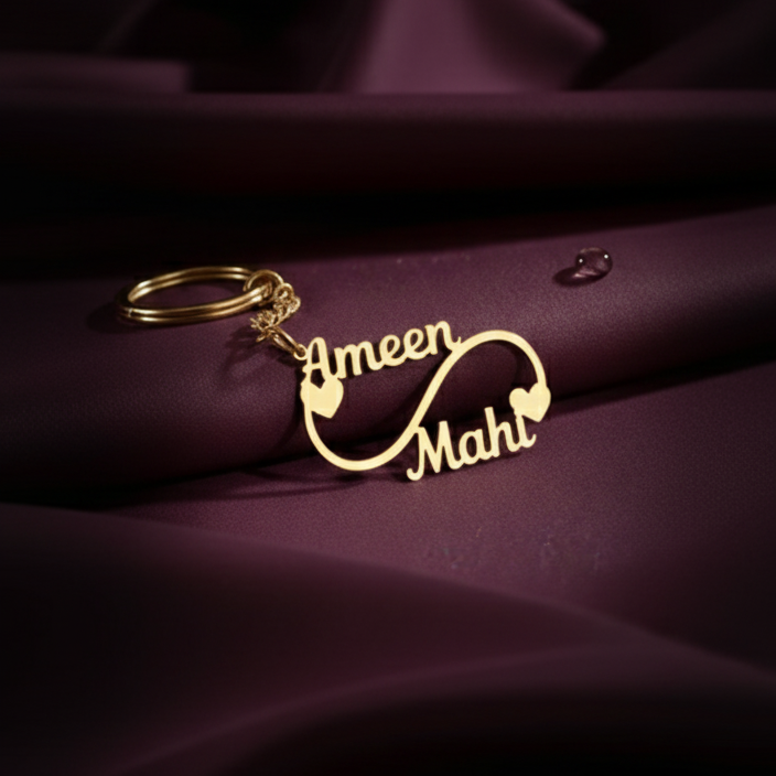 Personalized Couple's keychain