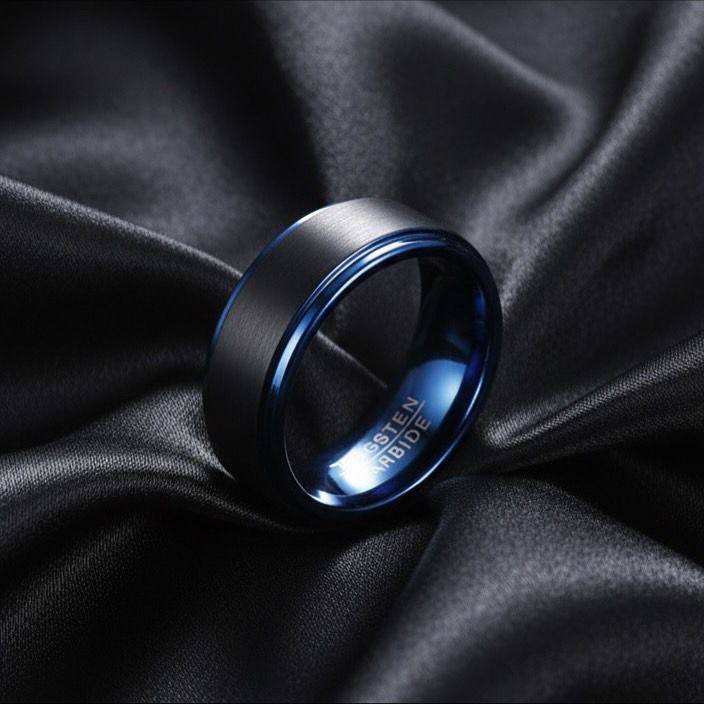 Personalized Tungsten Ring