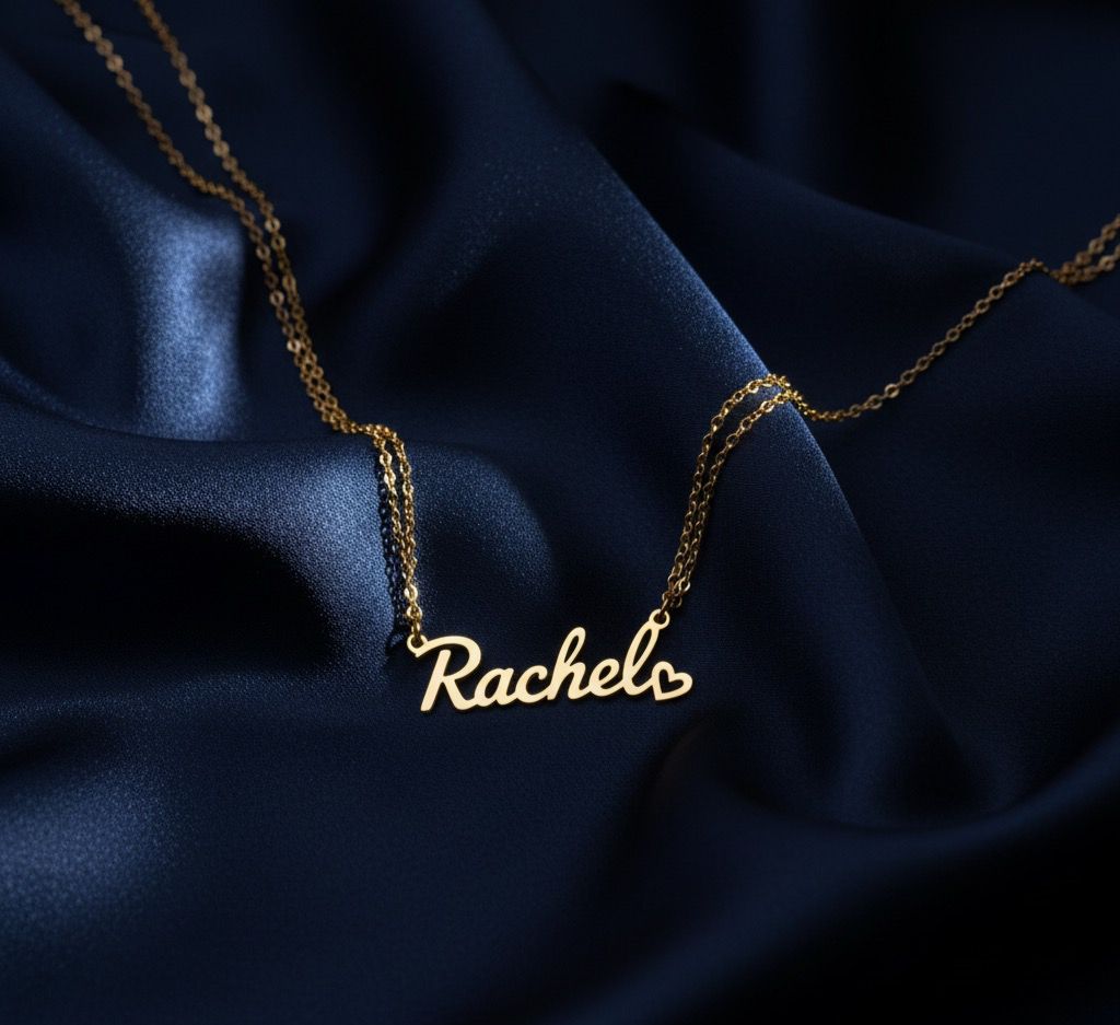 Personalized Calligraphy Necklace