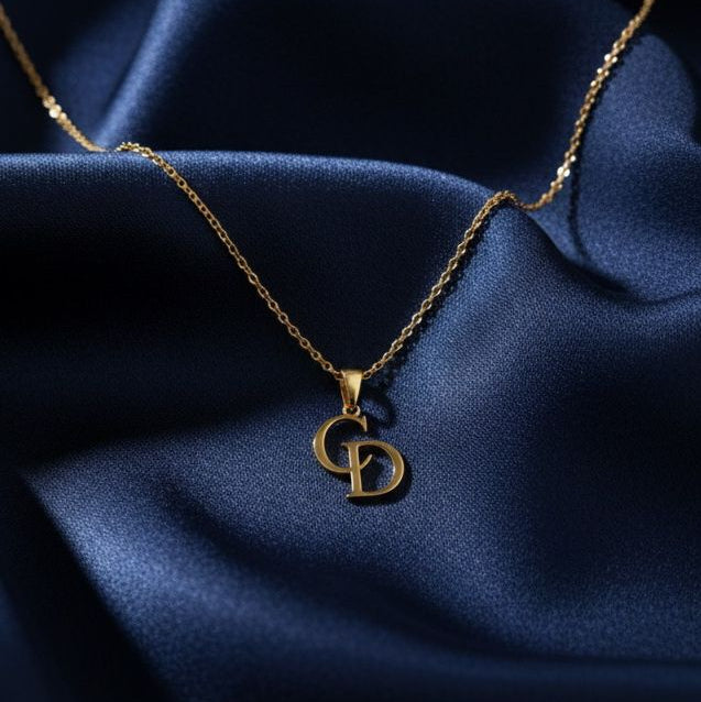 Personalized Double-Initials Necklace